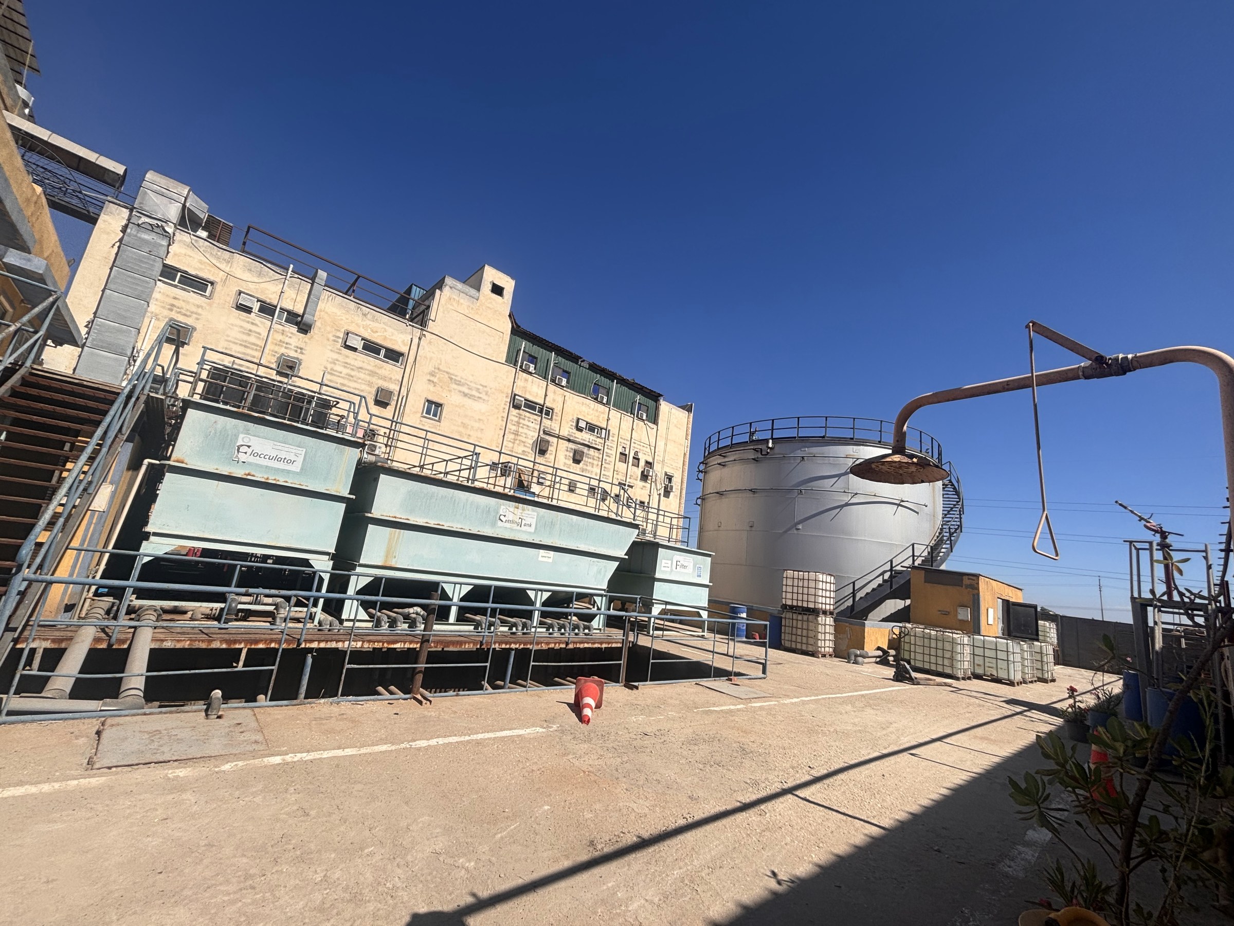ICC water treatment and industrial storage facility