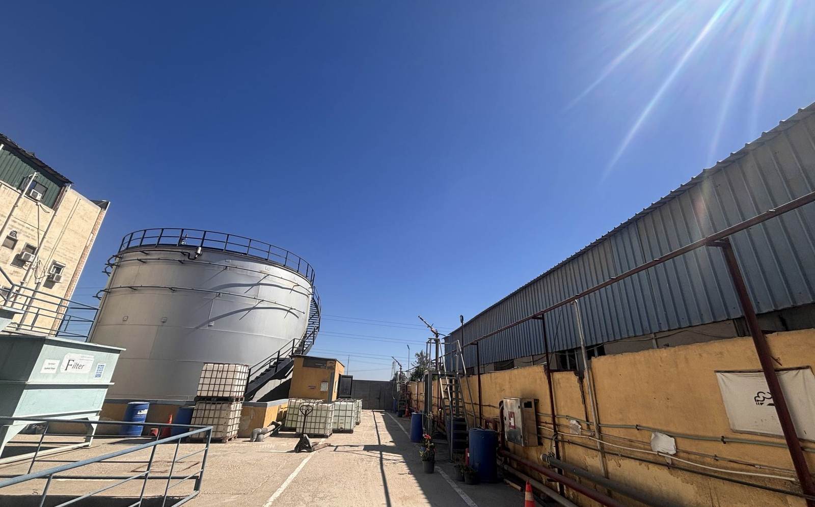 ICC solvent storage tank, Gamasa Industrial Zone